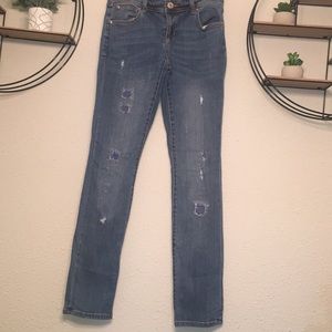 light denim jeans